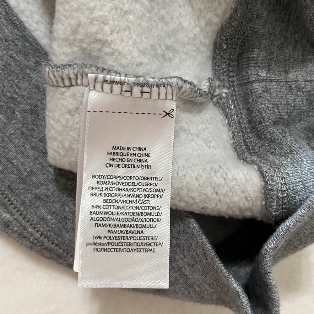 POLO RALPH LAUREN BOYS CREWNECK SWEATSHIRT LARGE (14-16) YOUTH Plaid Patch - Picture 5 of 7